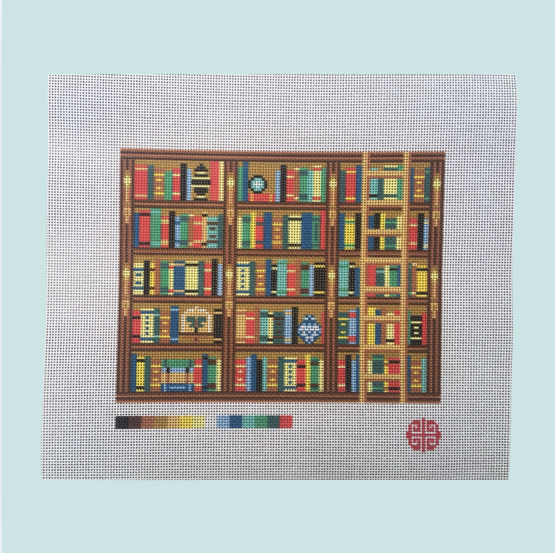 The Little Shop Series English Library 13 Mesh Needlepoint Canvas