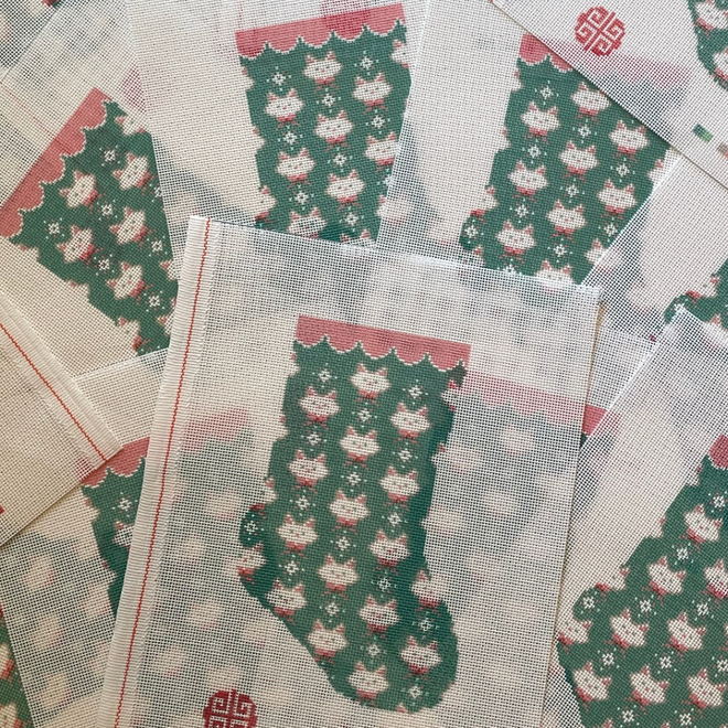 Needlepoint Mini Stocking Canvases
