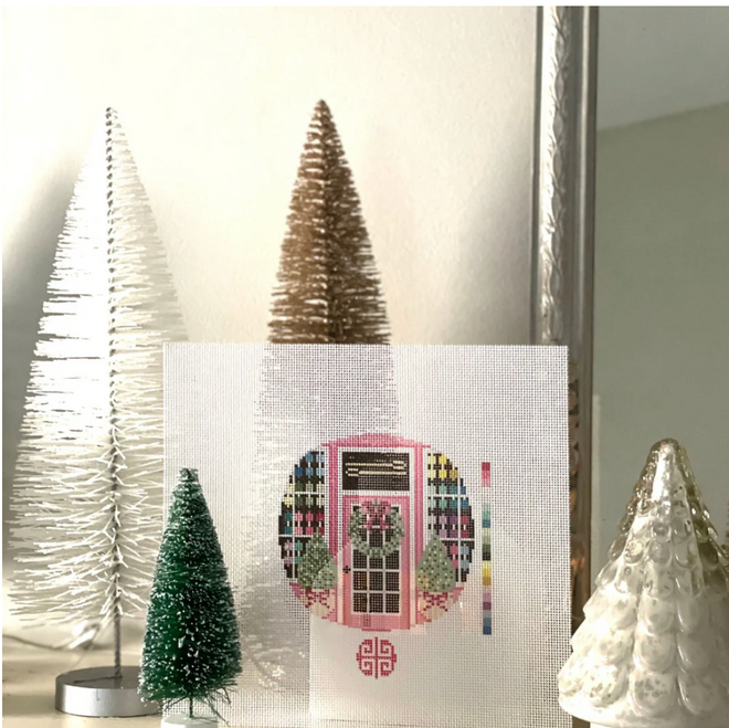 Needlepoint Ornament Round Canvases