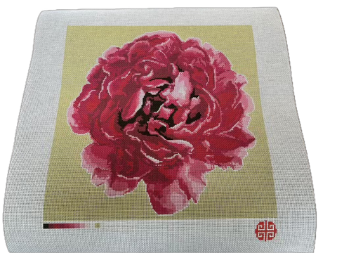 SALE! Peony Bloom Needlepoint Canvas
