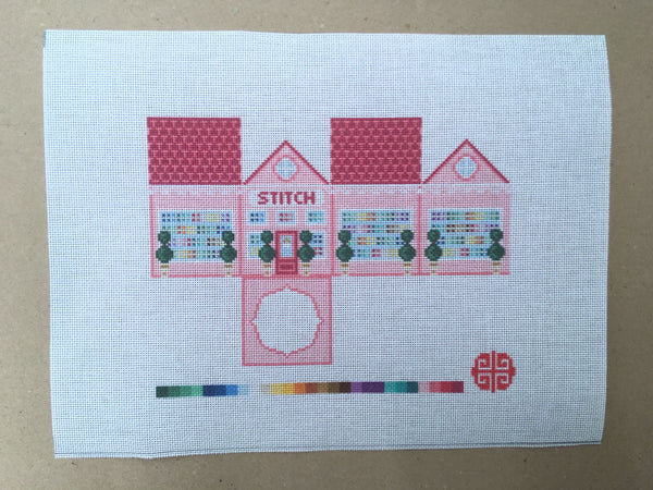 The Little Shop Series: Stitch 3D Mini Ornament Canvas 18 mesh