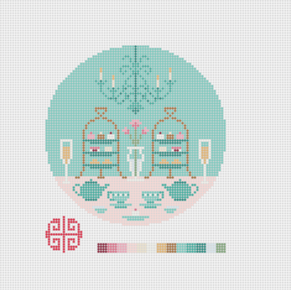 Preorder: Afternoon Tea 4" Round 18 mesh