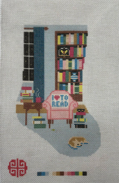 New Arrival : The Book Lover Mini Stocking 18 mesh