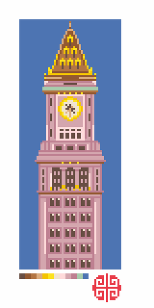 Preorder: Boston Christmas Village: Customs House Tower