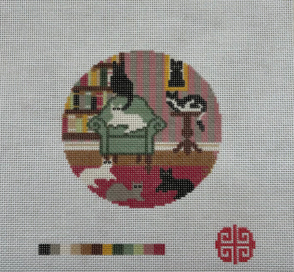New Arrival: Cats 4" Round 18 mesh