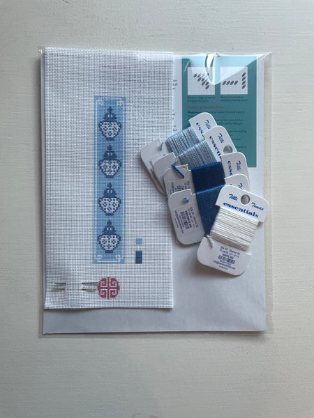 New Arrival: The Ginger Jar Bookmark Needlepoint Kit