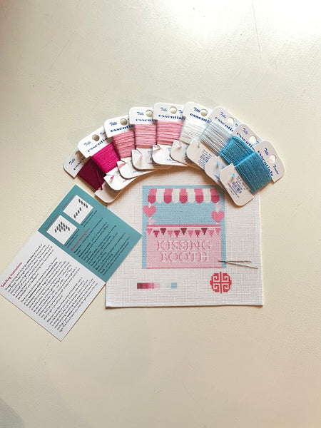 The Kissing Booth Needlepoint Kit