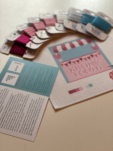 The Kissing Booth Needlepoint Kit