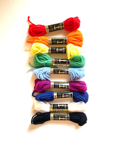 Clear Out: Anchor Tapestry Wool in Rainbow