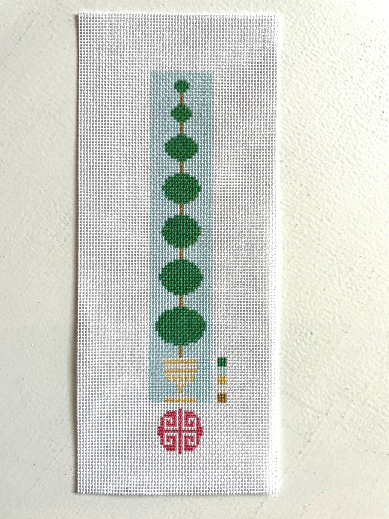 The Topiary Bookmark Canvas