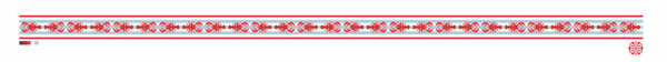 The Lobster Needlepoint Belt Canvas