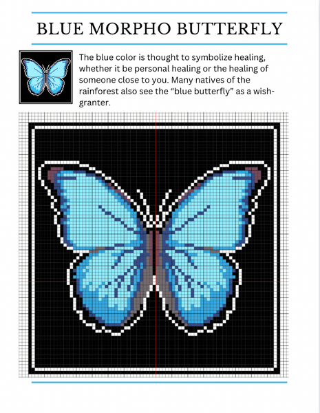 Mindfulness Collection: The Blue Morpho