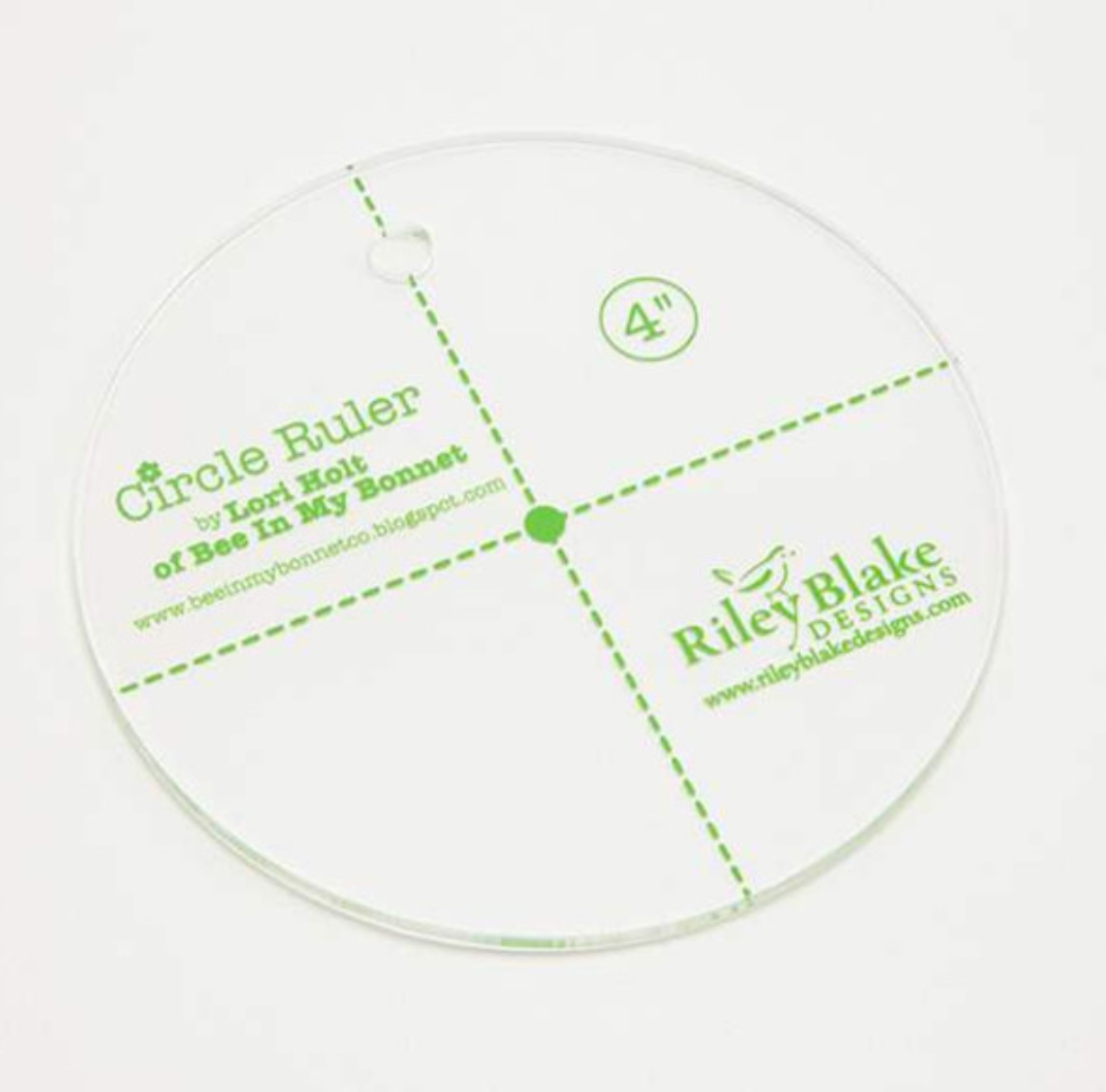 Lori Holt Circle Ruler 4"