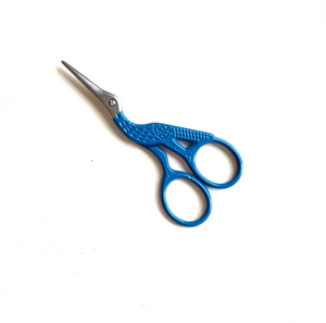 Vintage Stork Scissors in Denim