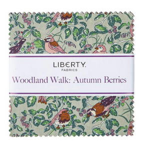 Liberty Fabrics Woodland Walk Autumn Berries 5" Stacker