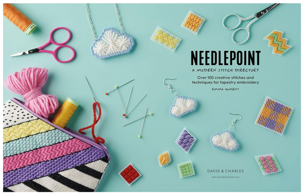 Needlepoint: A Modern Stitch Directory by Emma Homent