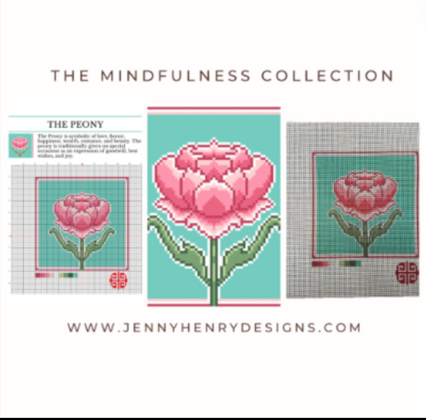 The Mindfulness Collection: The Small Peony