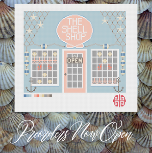 Preorder:  The Shell Shop 13 Mesh Needlepoint Canvas
