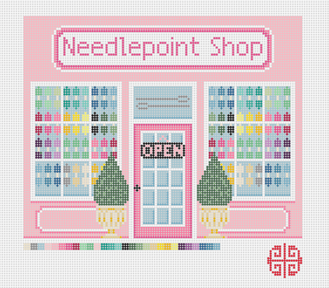 The Little Shop Series:  The Needlepoint Shop 13 Mesh Needlepoint Canvas