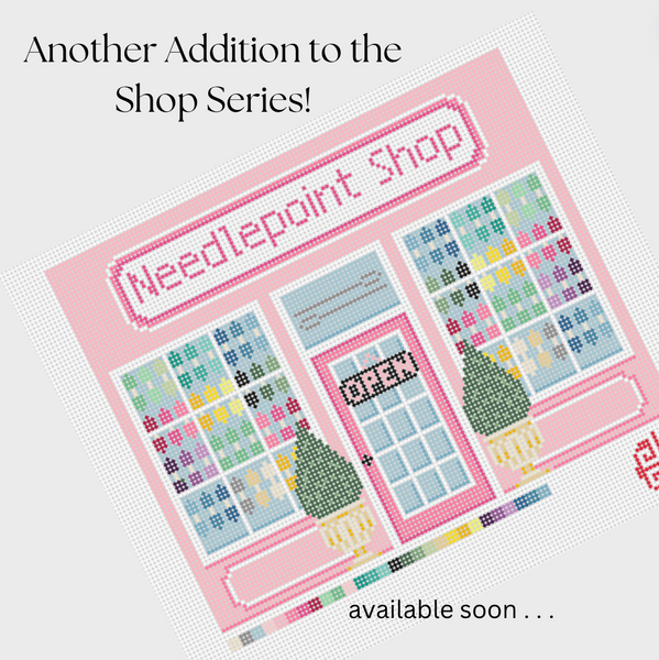 The Little Shop Series:  The Needlepoint Shop 13 Mesh Needlepoint Canvas