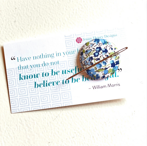 Emma and Georgina Needle Minder Made with Liberty of London Fabric