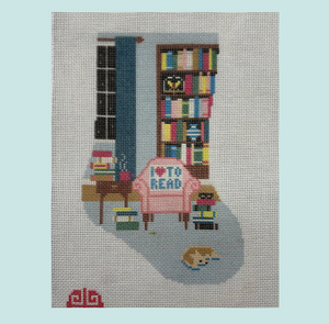 New Arrival : The Book Lover Mini Stocking 18 mesh