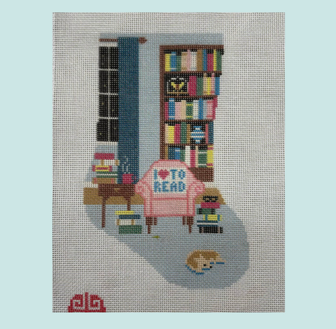 New Arrival : The Book Lover Mini Stocking 18 mesh