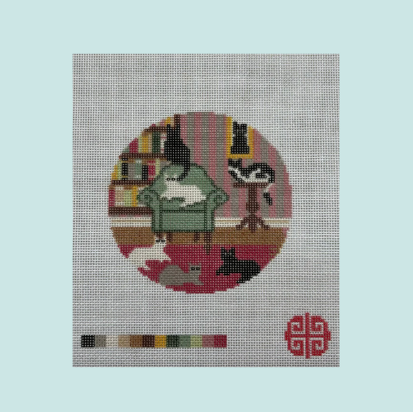 New Arrival: Cats 4" Round 18 mesh