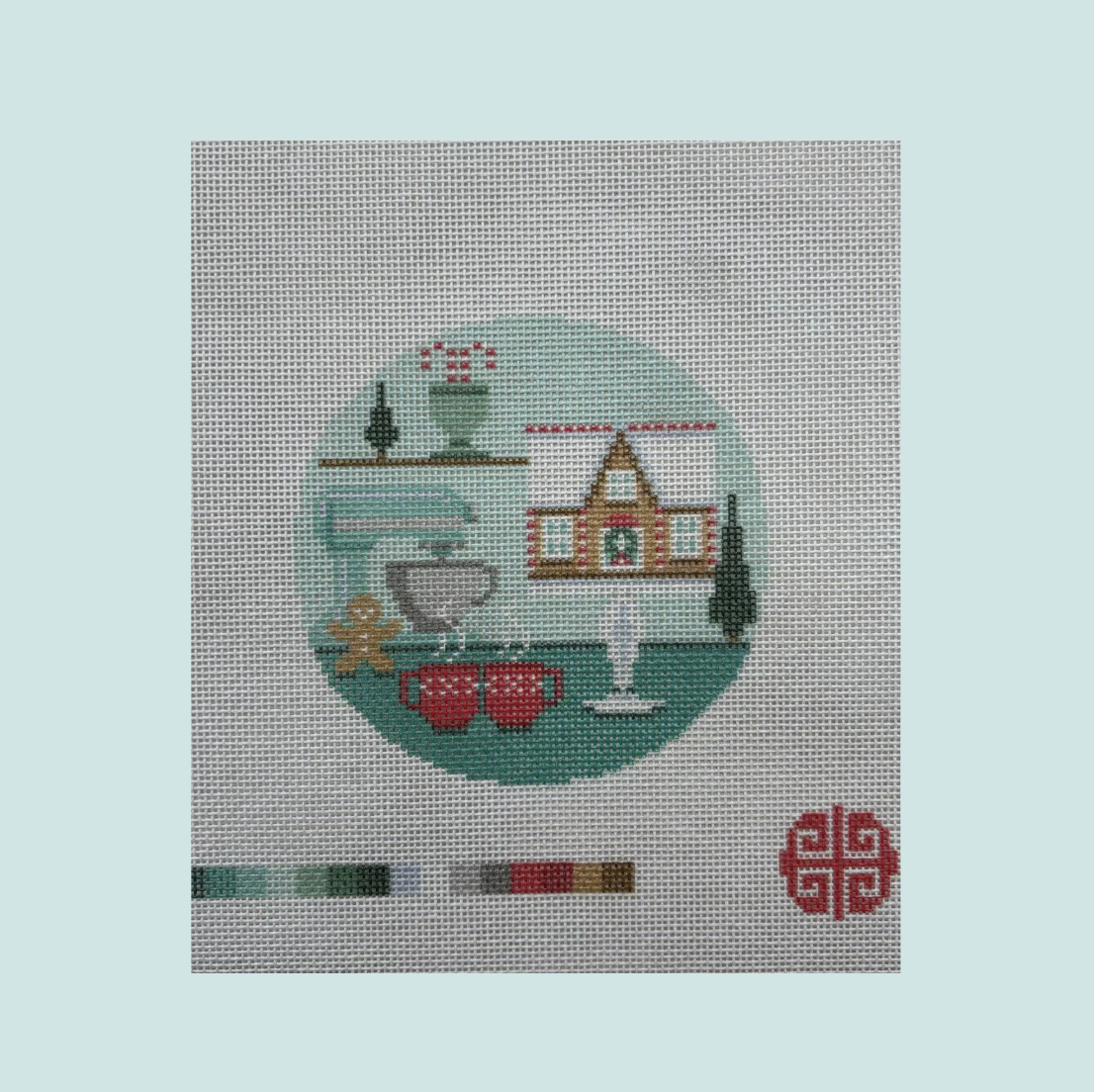 New Arrival : Holiday Baker 4" Round 18 mesh