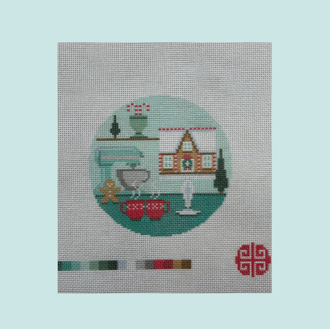 New Arrival : Holiday Baker 4" Round 18 mesh