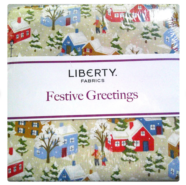 Liberty Fabrics: Festive Greetings 5" Stacker