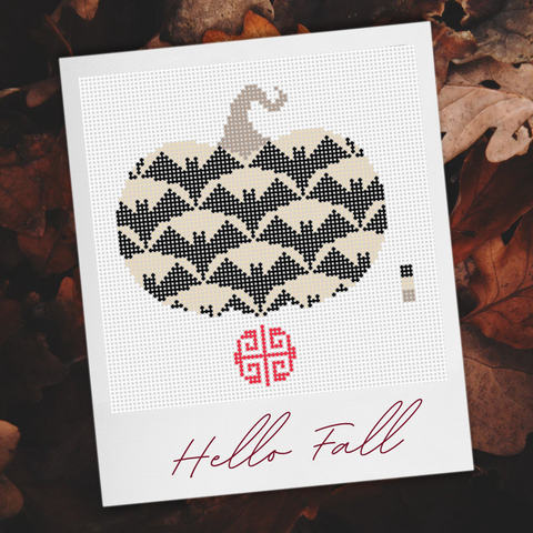 Bats Mini Pumpkin 13 mesh