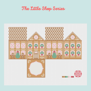 New Arrival: The Little Shop Series: The Gingerbread Shop 3D Ornament Canvas