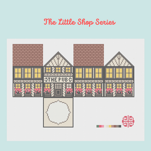 New Arrival: The Little Shop Series: The English Pub 3D Ornament Canvas