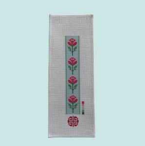 The Vintage Rose Bookmark Canvas