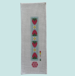 The Strawberry Bookmark Canvas