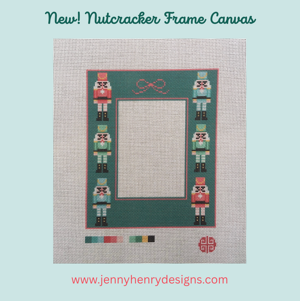 Preorder: The Nutcracker Needlepoint Frame Canvas