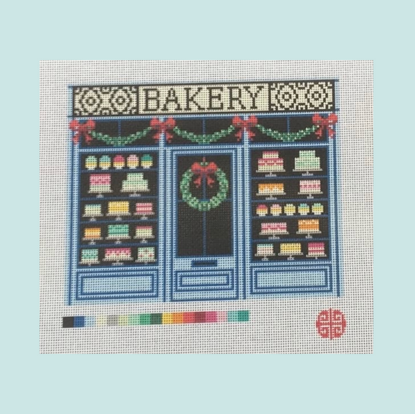 New Arrival: The Little Shop Series Bakery 13 Mesh Needlepoint Canvas