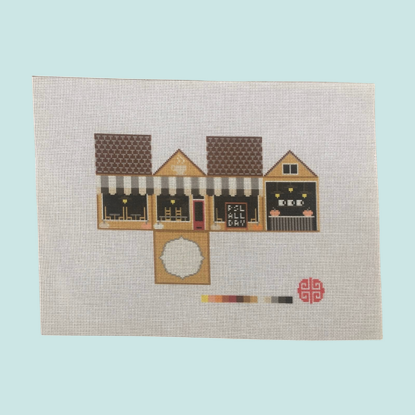 Preorder: The Little Shop Series Pumpkin Spice Cafe 3D Ornament 13 Mesh Canvas
