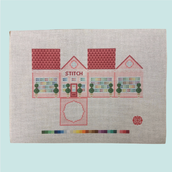 New Arrival: The Little Shop Series Stitch Shop 13 Mesh 3D Ornament Canvas