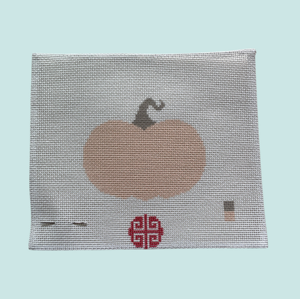 Pumpkin Blank 13 Mesh Needlepoint Canvas To Decorate Yourself