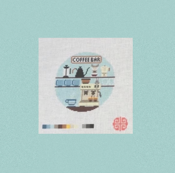 Preorder: Coffee Lover 4" Round 18 mesh