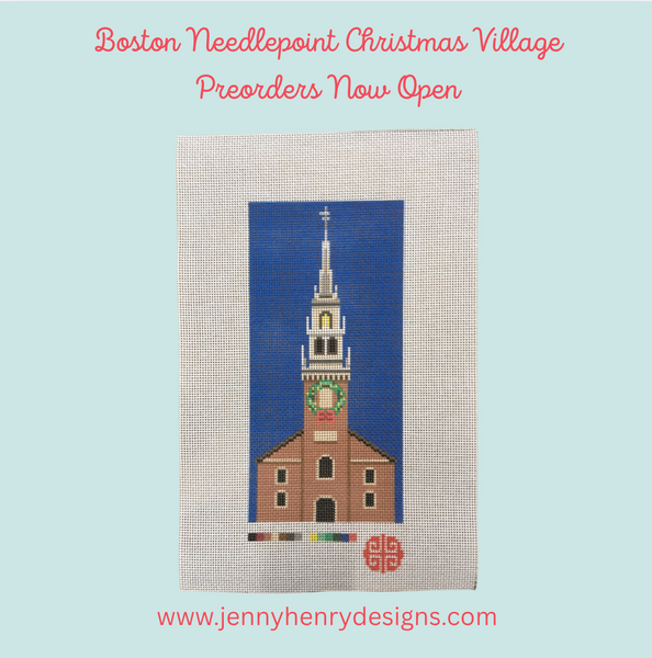 Preorder: Boston Christmas Village Old North Church