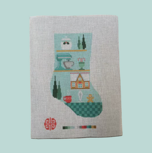 New Arrival : Holiday Baker Mini Stocking 18 mesh