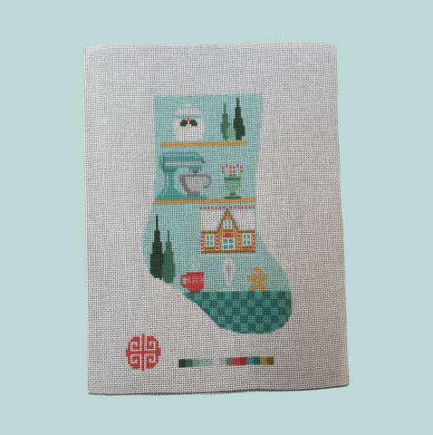 New Arrival : Holiday Baker Mini Stocking 18 mesh