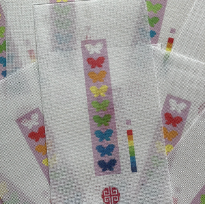 New Arrival: Rainbow Butterfly Bookmark Canvas