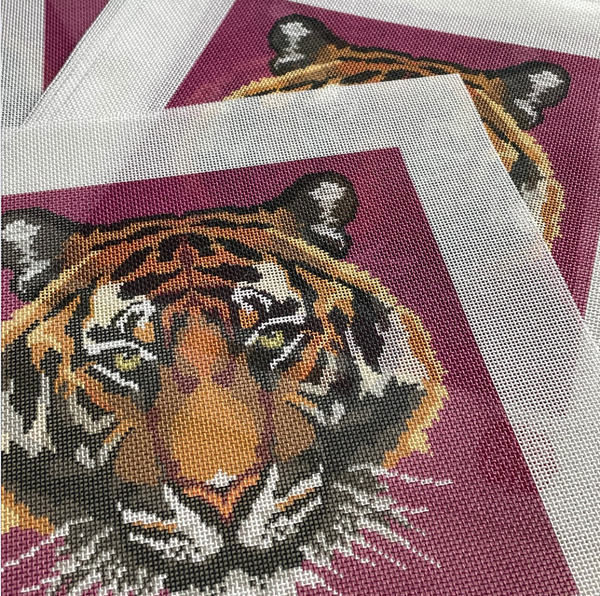 New Arrival: The Mindfulness Collection - The Tiger Needlepoint Canvas