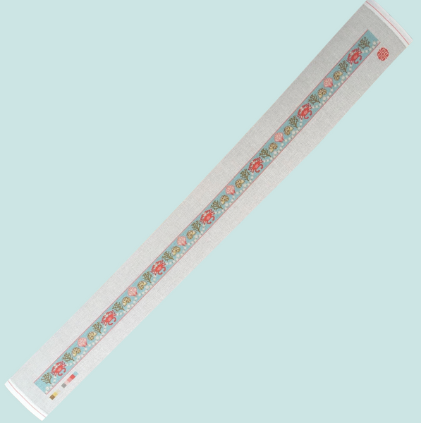 The Seashells Needlepoint Belt Canvas