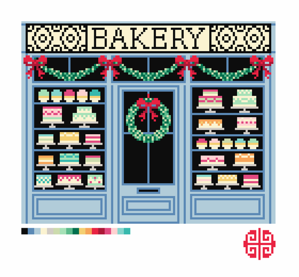 New Arrival: The Little Shop Series Bakery 13 Mesh Needlepoint Canvas