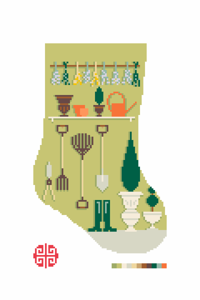 Preorder: The Gardener Mini Stocking 18 mesh